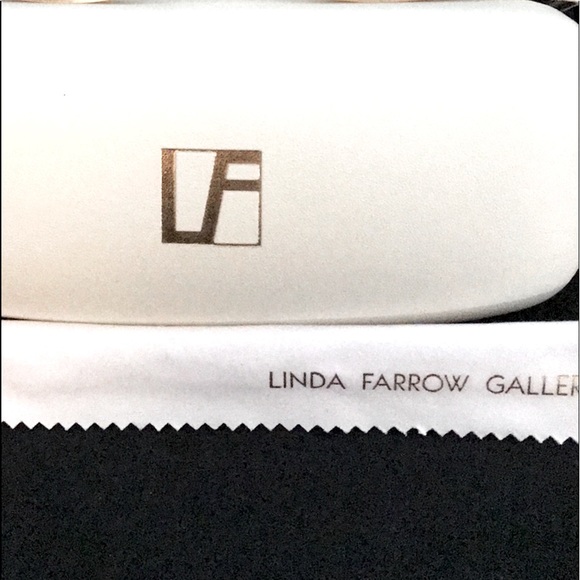 ***LINDA FARROW 16mm² FlatTop Shades with designer case & cloth HighEnd BNIB main image 8